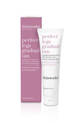 This Works Perfect Legs Gradual Tan, Self Tanner with Vitamin E &amp; Shea Butter, 150ml