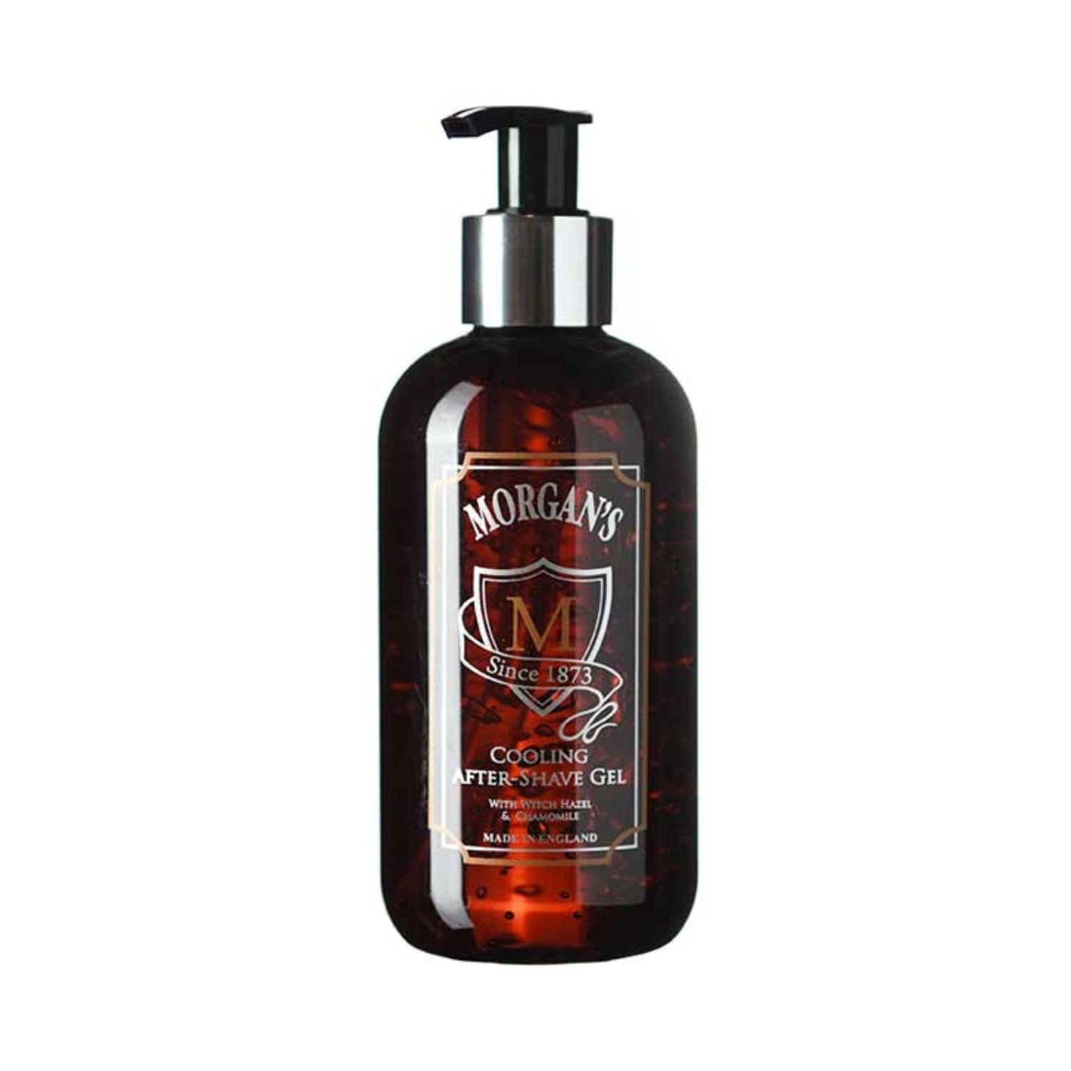 Morgan&#39;s Pomade Cooling After-Shave Gel, Soothing and Refreshing Post Shave Gel with Witch Hazel and Chamomile, Lime and Black Pepper Scent 8.7 Fl Oz
