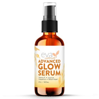 Revitalizing Glow Serum - Dark Spot Reduction with Licorice Root, Witch Hazel, &amp; Aloe - Enhances Natural Glow, Evens Skin Tone - Lightweight Hydrating Formula (2oz)
