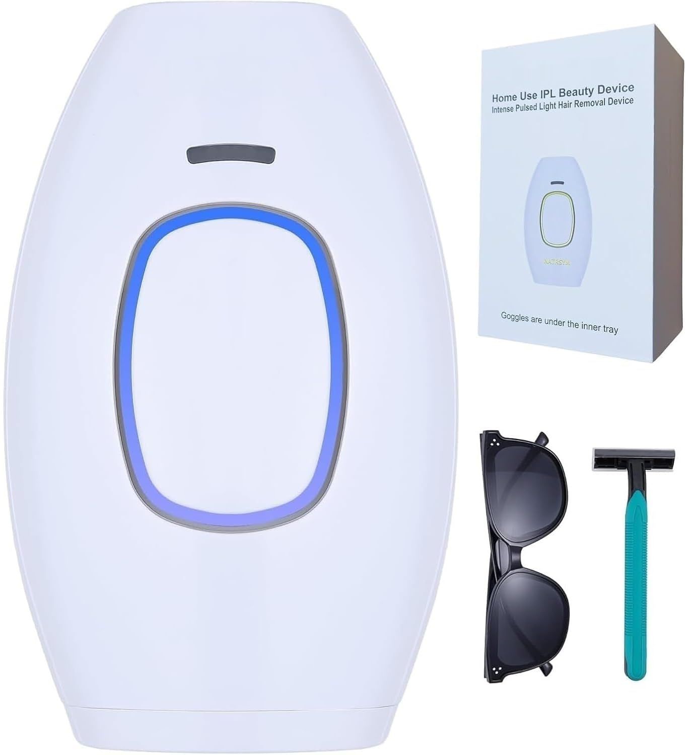 Home Use Beauty Device IPL Laser Hair Removal for Women and Men,999999 Flashes at-Home Laser Hair Removal Device