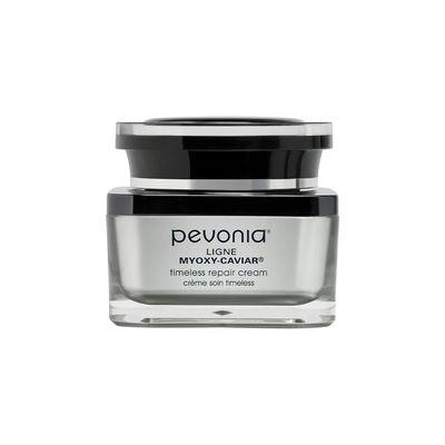 Pevonia Timeless Repair Cream - De-Aging Skin Cream for Face and Neck - Moisturizing Repair Lotion for Dehydrated Skin - Plant-Based &amp; Caviar Facial Cream for Wrinkle Reduction - 1.7 Oz Container