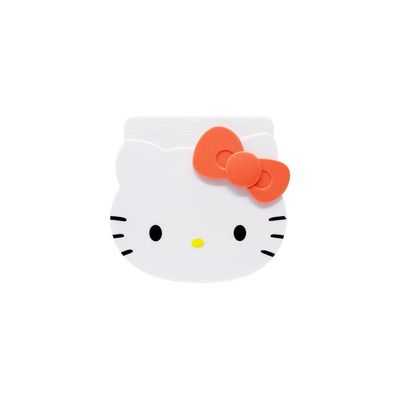 The Crme Shop x Hello Kitty - Crme Blush Balm Peach Pouf Buildable Long-lasting Easily Blendable Hydrating &amp; Soothing Aloe Vera Compact Mirror. Elevate Your Makeup Game - Peach Pouf (Set of 1)