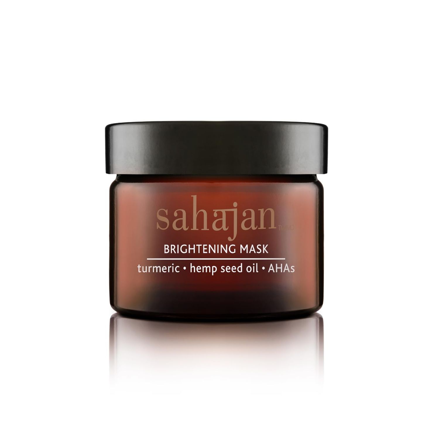 SAHAJAN THE SCIENCE OF INTUITION Brightening Face Mask with Tumeric and Hemp Seed Oil 50ml 1.7 fl oz