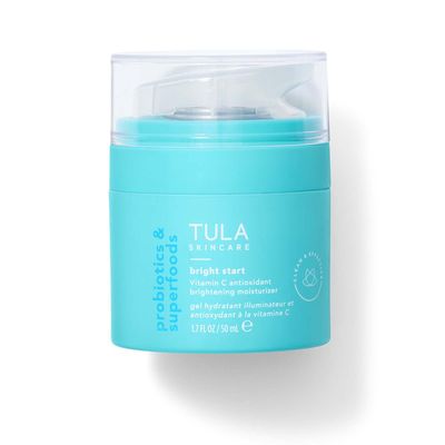 TULA Skin Care Bright Start Vitamin C Antioxidant Brightening Moisturizer - Lightweight Gel Cream, Brightens, Hydrates &amp; provides Antioxidant Protection, 1.7 oz.