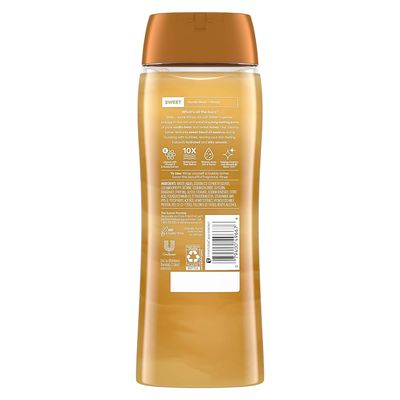 Suave Moisturizing Body Wash, with Milk &amp; Honey and Vitamin E Extract, No Parabens, No Phtahaltes, 18 Oz Pack of 6