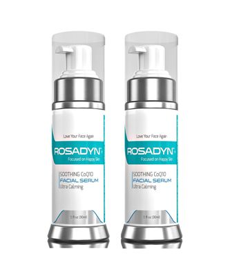 Rosadyn Rosacea Serum 2-Pack | Soothing Facial Gel, Moisturizer and Anti Aging Cream in One - With Natural and Organic Ingredients