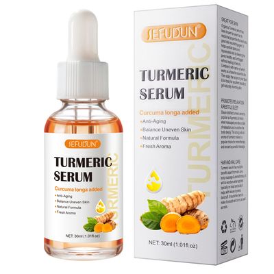Turmeric Serum for Dark Spots 1 Fl Oz, Turmeric Dark Spot Corrector Serum for Face &amp; Body, Anti Aging Facial Serum for Women and Men, Reduces Hyperpigmentation, Age Spots, Sun Spot, Improve Skin Tone