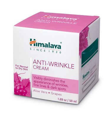 Himalaya Anti-Wrinkle Cream, Reduce Wrinkles, Fine Lines, Dark Spots, Moisturizes &amp; Repairs, 1.69 oz