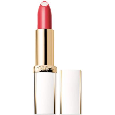 LOral Paris Age Perfect Luminous Hydrating Lipstick, Luminous Pink, 0.13 Ounce