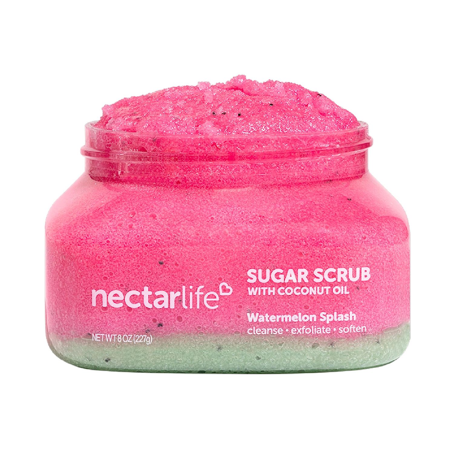 Sugar Scrub, Watermelon Body Scrub, Exfoliating Bump Eraser Scrub, Pre-Shave Leg Scrub, Butt Exfoliator Scrub, Bikini Hair Scrub, Natural and Vegan Body Skin Care for Women, 8 oz (Watermelon)