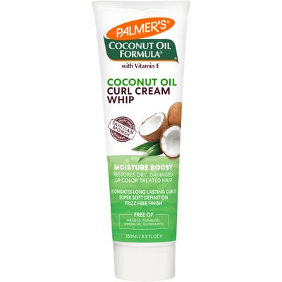 Palmer&#39;s Coconut Oil Formula Moisture Boost Curl Whip Cream, 8.5 oz.