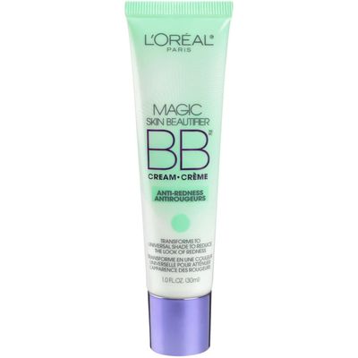 L&#39;Oral Paris Makeup Magic Skin Beautifier BB Cream Tinted Moisturizer, Anti-Redness, 1 fl oz, 1 Count