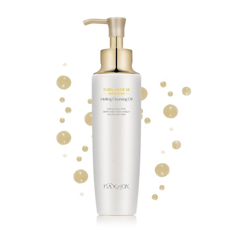 Isa Knox Turnover 28 Advanced (Cleansing Oil, 6.1fl oz) - Makeup Remover Cleansing Oil without Residue by LG Beauty. Gently Melt &amp; Remove Impurities and Heavy Makeup.