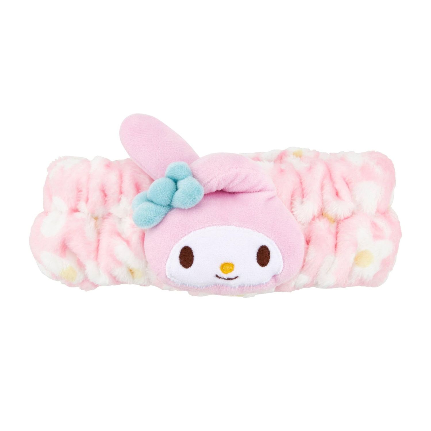 The Crme Shop 3D Teddy Headyband Ultra-Soft Plush Design Keeps Hair Away During Skincare &amp; Makeup Routines Comfortable Fit Gentle on Skin Adorable Teddy Bear Aesthetic Washable (My Melody)