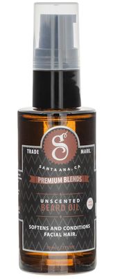 Suavecito Premium Blends Beard Oil - Leave-In Beard Conditioner For Softening Hair, Hydrating Skin, Eliminating Beard Dandruff, Healthy Beard Growth - Unscented - 1 oz