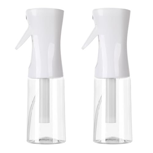 YULING-X Spray Bottles For Hair, continuous spray bottle (200ml/6.8oz 2Pack) used for hair design, plants, cleaning, hair care and skin care, etc. - empty, reusable