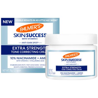 Palmer&#39;s Skin Success Extra Strength Tone Correcting Face Cream, 2.7 Fl Oz, Dark Spot Corrector for Discoloration, Age Spots and Post-Acne Marks