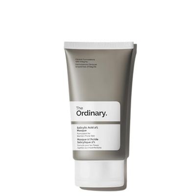 The Ordinary Salicylic Acid 2% Masque, Clarifying Charcoal &amp; Clay Mask for Blemish-Prone Skin, 1.7 Fl Oz