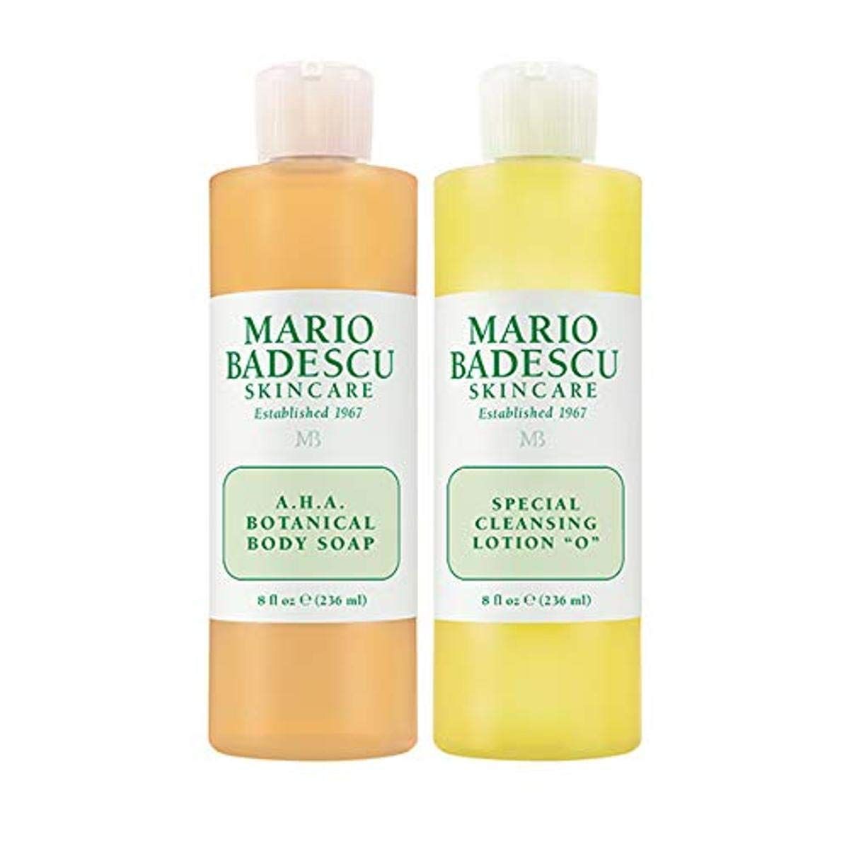 Mario Badescu Body Breakout Kit for Chest, Back and Shoulders, Includes A.H.A. Botanical Body Soap and Special Cleansing Lotion O&quot; Body Toner, Ideal for Combination or Oily Skin, 2 ct.