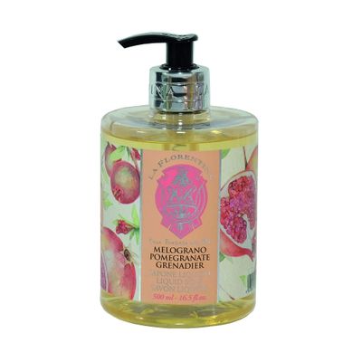 LA FLORENTINA MARIO FISSI Hand Soap Pomegranate 500 Ml Cleaning And Care Body And Beauty