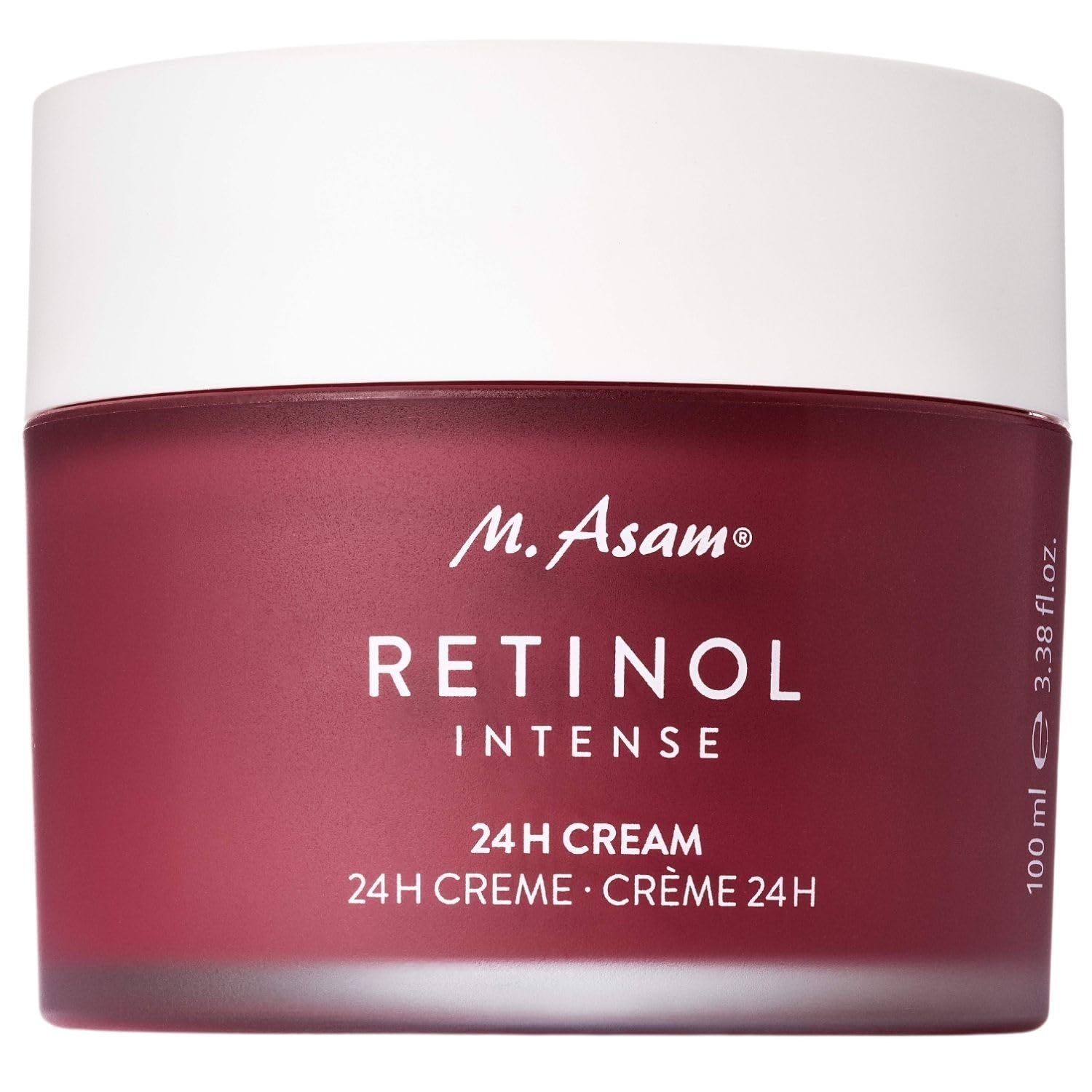 M. Asam RETINOL INTENSE 24h Cream (3,38 Fl Oz) - Anti Aging Face Moisturizer with Retinol &amp; Hyaluronic Acid, Skin Care for Women &amp; Men, Moisturizer Face Cream, Facial Skin Care Products