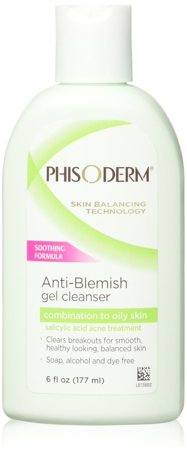 Phisoderm Anti-Blemish Gel Cleanser 6 oz (Pack of 2)