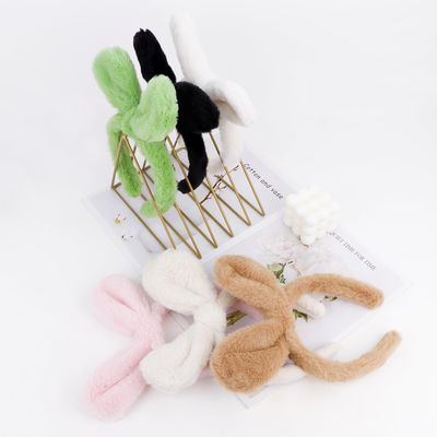 Jaciya Spa Party Supplies for Girls Bunny Ear Headbands for Women Spa Headbands for Washing Face Girls Hair Accessories Skincare Headbands