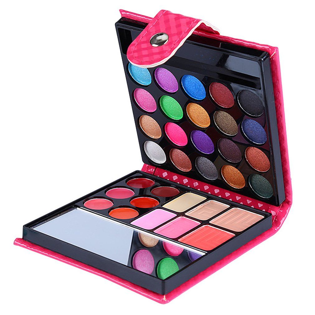 PhantomSky 32 Colors Eyeshadow Palette Makeup Contouring Kit Combination with Lipgloss, Blusher and Concealer #1 - Perfect for Professional and Daily Use