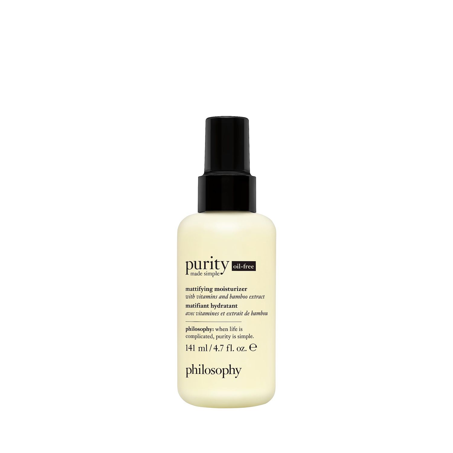 philosophy purity made simple oil free moisturizer