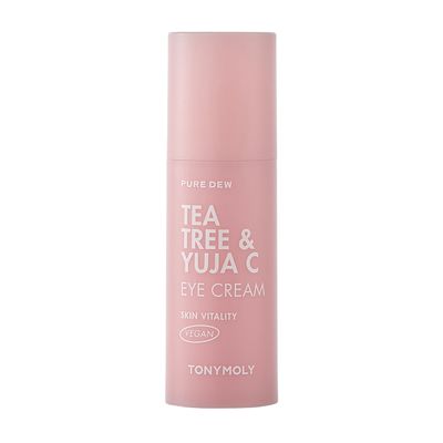 TONYMOLY Pure Dew Tea Tree &amp; Yuja C Eye Cream