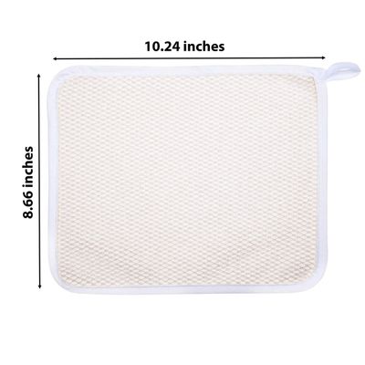 Paradiso Soft-Weave Exfoliating Wash Cloths for Face and Body, Dual Textured, Travel Wash Cloth, Pack of 3