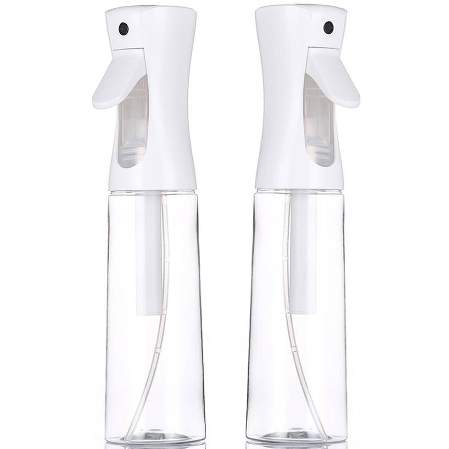 URBEST Continuous Mist Spray Bottle - 2 Pack 6.8OZ Empty Ultra Fine Water Mist Sprayer for Hairstyling, Salons, Cleaning, Plants, Misting &amp; Skin Care