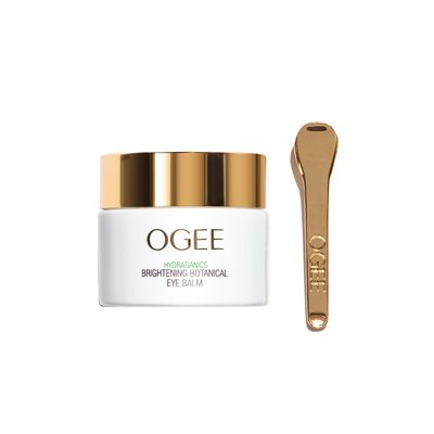 Ogee Botanical Eye Balm - Certified Organic Brightening Eye Cream for Dark Circles and Puffinesss - Made with Natural Retinol Alternative &amp; Hyaluronic Acid