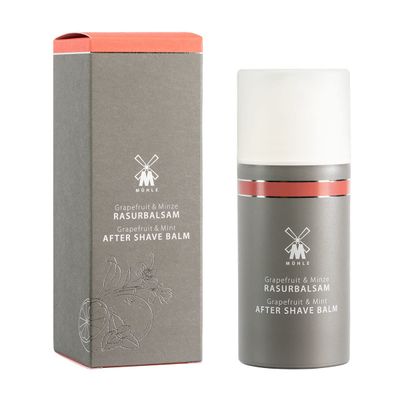MHLE Grapefruit &amp; Mint Aftershave Balm, 100ml - Aftershave for Men, Soothe &amp; Nurture The Skin, Vitalizing Mint Oil for Cooling Effect, Post Shave Balm, Mens Aftershave