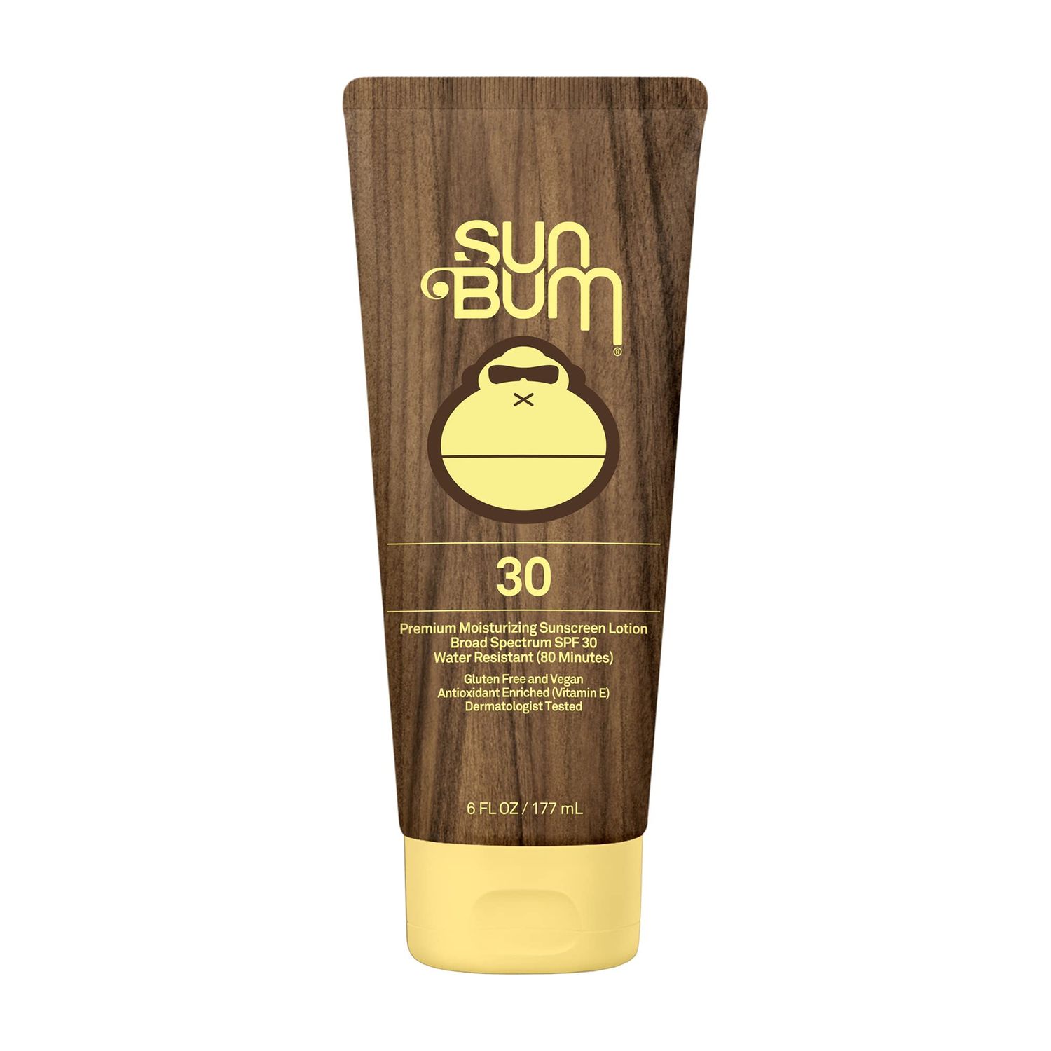 Sun Bum Original Moisturizing Sunscreen Lotion, Broad Spectrum SPF 30, 6 Fl Oz