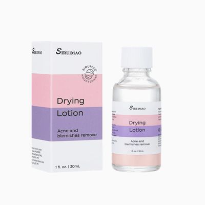 SIRUIMAO Stubborn Acne Drying Lotion (1OZ), Overnight Acne Acid and Acne Spot Treatment for Face and Body, Pimple Lotion Spot Treatment, Dry Out Pimples, Blemishes, Zits and Clean pores (1PCS)