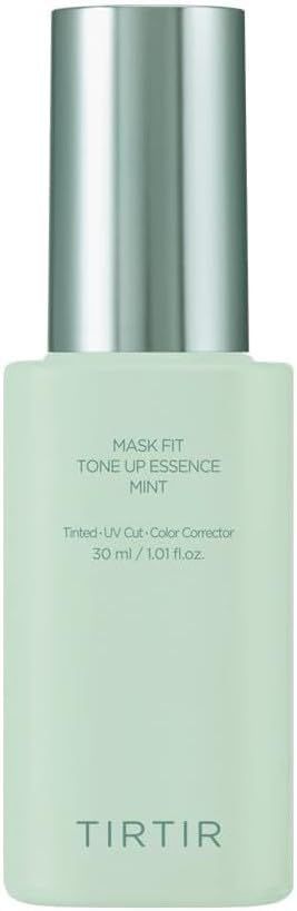 TIRTIR Mask Fit Tone Up Essence | Tinted Moisturizer, All-in-one base, Glass skin look, Deep Hydration, Long-lasting, Natural Coverage, Lightweight, Make-up free look