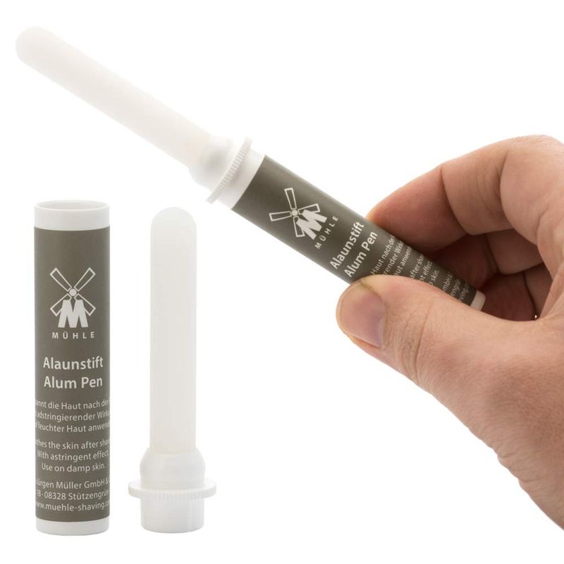 MHLE Styptic Pencil - All Natural Alum Stone Aftershave, Antiseptic, Helps Heal Nicks, Cuts, and Razor Bumps