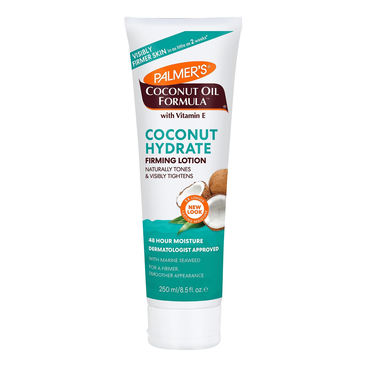 Palmer&#39;s Coconut Oil Formula Hydrating &amp; Firming Body Lotion, Skin Firming &amp; Tightening Lotion for a Firmer and Smoother Appearance, 8.5 fl. oz.