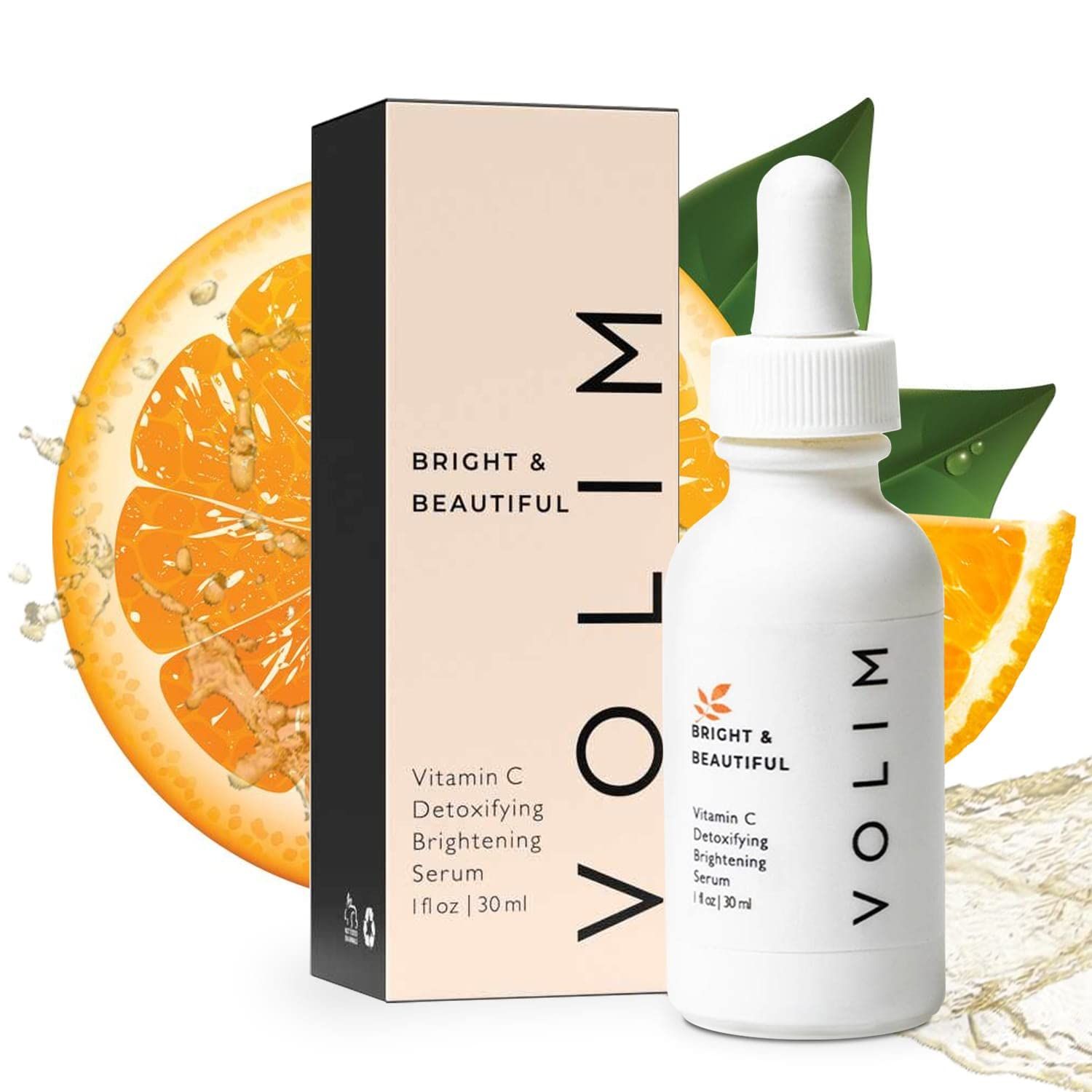 VOLIM Bright &amp; Beautiful Vitamin C Facial Serum, Anti-Aging Face Serum for Women