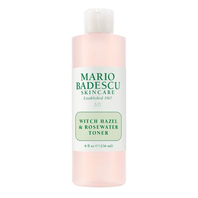 Mario Badescu Witch Hazel &amp; Rosewater Toner for All Skin Types |Alcohol Free Facial Toner that Clarifies and Rejuvenates |Formulated with Witch Hazel &amp; Rose Extract| 8 FL OZ