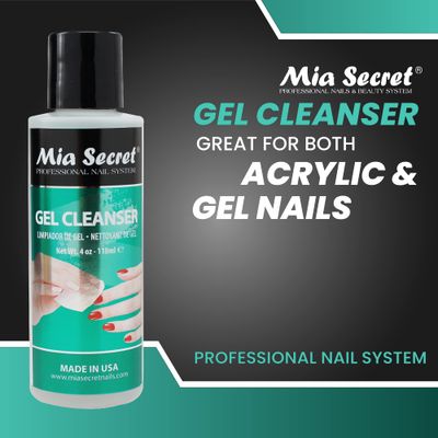 Mia Secret - Gel Cleanser multiple sizes UV Gelux and Gel Systems Cleanser (4 oz.)