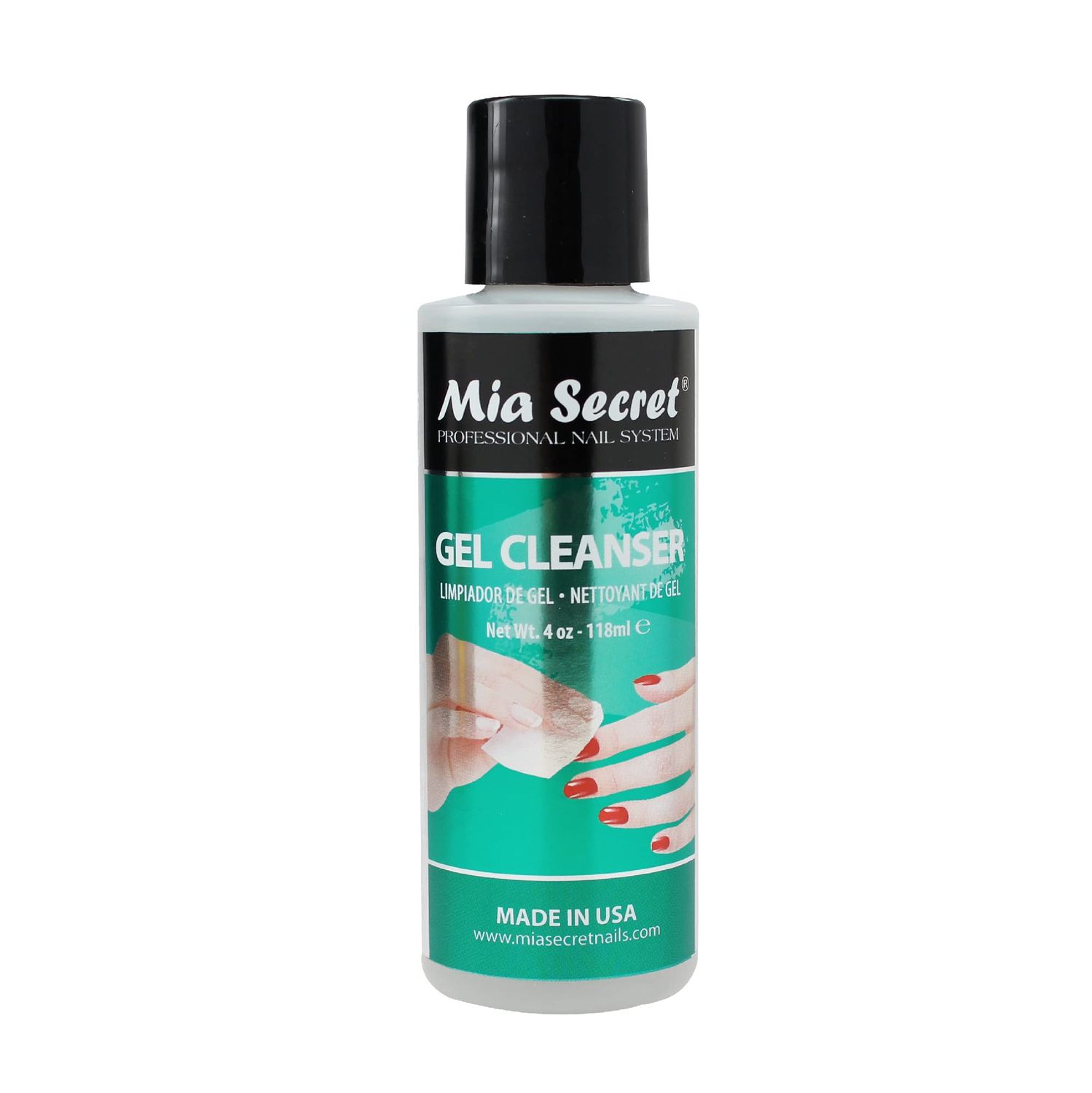 Mia Secret - Gel Cleanser multiple sizes UV Gelux and Gel Systems Cleanser (4 oz.)