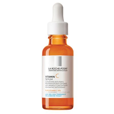 La Roche-Posay Pure 10% Vitamin C Serum For Face With Hyaluronic Acid &amp; Salicylic Acid, Hydrating &amp; Brightening Serum, Boost Radiance &amp; Reduce Wrinkles, Paraben Free