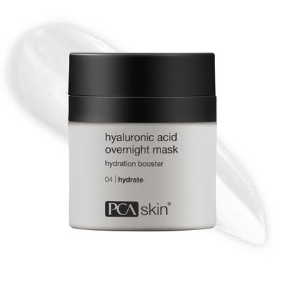 PCA SKIN Face Masks Skincare - Hyaluronic Acid Overnight Face Mask, Night Skincare Hydrates Skin Overnight, 1.8 oz Jar