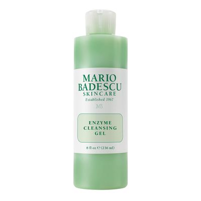 Mario Badescu Enzyme Cleansing Gel for All Skin Types| Oil-Free Face Wash with Grapefruit &amp; Papaya Extract | Remove Excess Oil &amp; Surface Impurities 8 Fl Oz