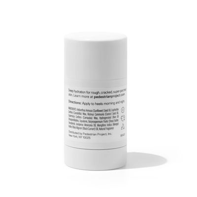 Pedestrian Project Cracked Heel Repair Foot Care Balm - Smooths and Fills Severe Cracks and Rough Skin with Healing Shea and Mango Butters - Vegan, Cruelty Free, 1 oz