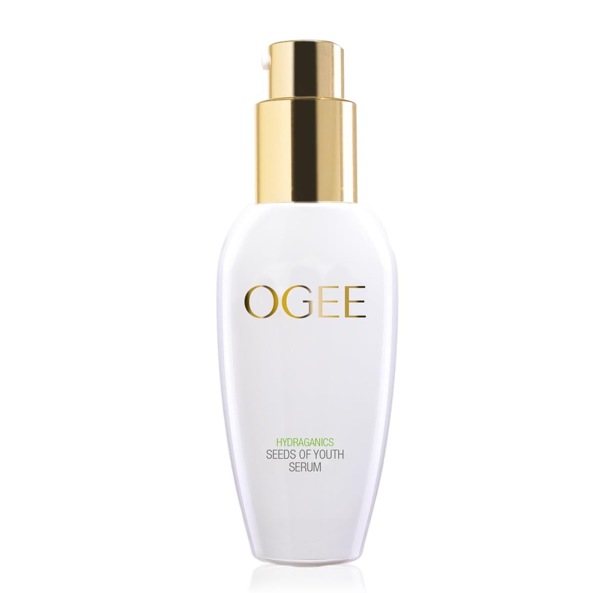 Ogee Seeds of Youth Serum - Hyaluronic Acid Serum for Face - Firming, Plumping &amp; Hydrating Serum for Fine Lines and Wrinkles - Certified Organic &amp; Made in USA