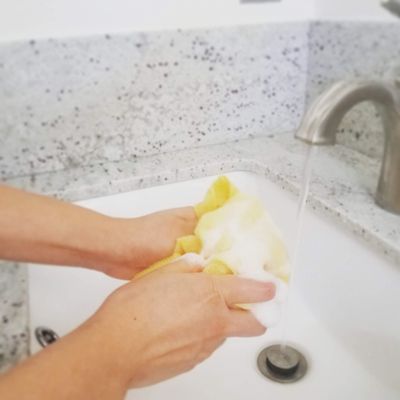 Missam Nylon Back Towel Scrubber, Bath and Shower Wash Cloth for Smooth Beautiful Skin (1-Pack)