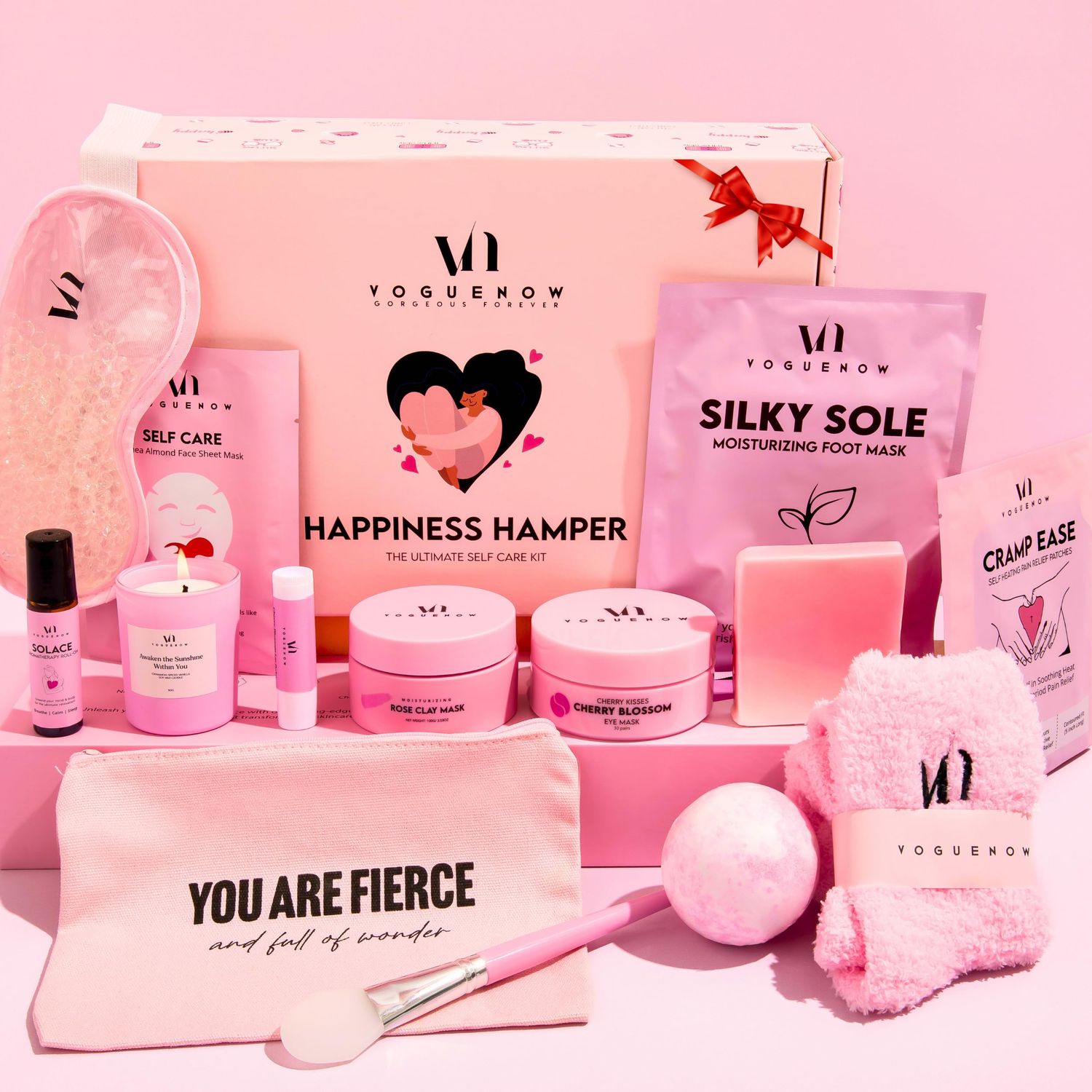 Spa Gifts for Women - Valentines Gift Set of 22-Premium Self Care Spa Kit - Bath, Skin Care Sets &amp; Self Care Items For Women- Pampering Valentine Gifts for Women, Spa Gift Basket, Galentines Day Gifts